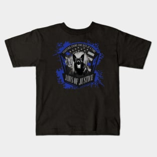 K-9 Unit  -Police  Unit- German Shepherd Kids T-Shirt